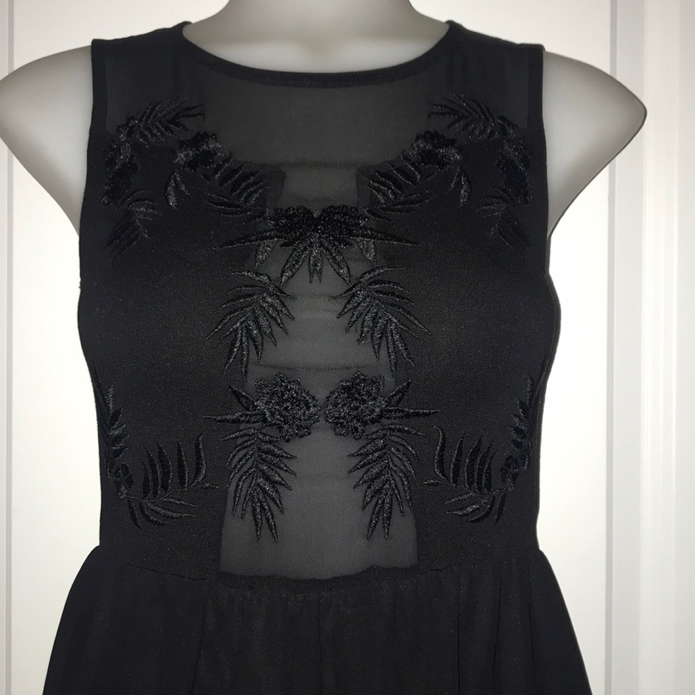 Sheer High Low LBD